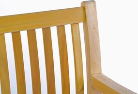 3 osobowa DIVERO ławka ogrodowa z drewna tekowego 180 cm