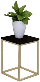 Minimalistyczny kwietnik złoty + czarny N4-M90