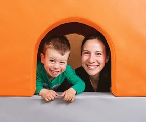 Zestaw kształtek piankowych do przedszkola Playhome, wielokolorowy