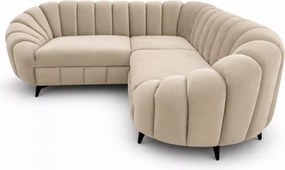 Narożnik Verno 210x210 cm - nowoczesny narożnik do salonu, wybór tkaniny i nóżek