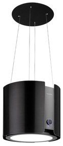Klarstein Skyfall 45cm 413m³/h Okap Wyspowy Czarny
