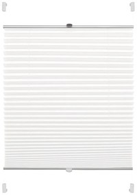 Biała roleta 72,5x150 cm Plisé Verona – Gardinia