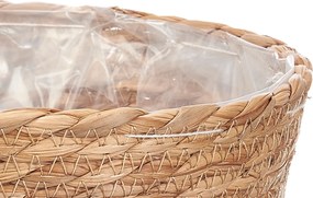 Osłonki na doniczki plecione RUSTIC, 3 sztuki