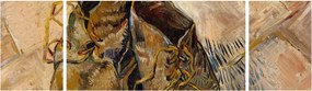 Obraz - Vincent van Gogh, Shoes, reprodukcje (170x50 cm)