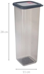 Pojemniki na żywność z tworzywa sztucznego SMART MODULAR, 2000 ml
