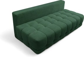 Kanapa Tuko rozkładana z pojemnikiem - zielona dzianina Freya 210-09