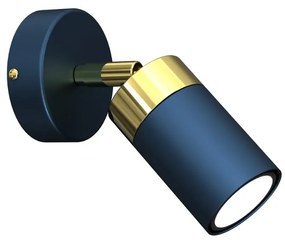 Metalowy niebieski kinkiet - K470 Z0-C76