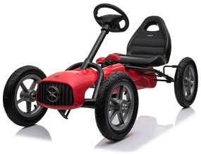 Baby Mix Dziecięcy gokart na pedały Go-kart Buggy, czerwony