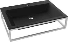 Uniwersalna konsola półka pod umywalkę lub blat 60 cm biała SINGUR