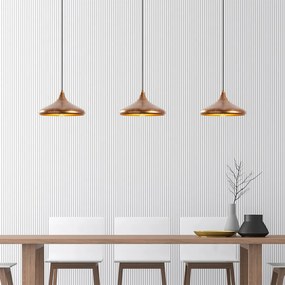 Lampa wisząca Barek - 11545, miedziana