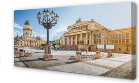 Duży obraz na płótnie Plac przy Katedrze w Berlinie