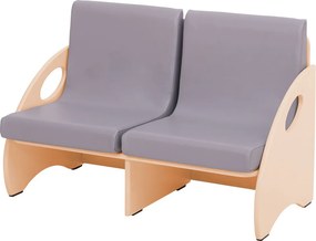 Sofa dziecięca do przedszkola z materacami Franek