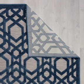 Niebieski dywan odpowiedni na zewnątrz 230x66 cm Oro – Flair Rugs