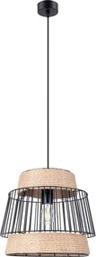 Lampa wisząca boho z drucianym kloszem - 9X A428 D3-N06