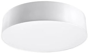 Biały minimalistyczny plafon - EX507 R9-S76