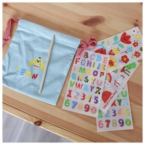 Woopie art&amp;fun zestaw kreatywny magiczna torebka + naklejki do dekoracji ponad 109 szt. (zestaw 10 szt.)