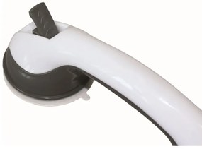 Spirella Uchwyt do łazienki z przyssawkami SAFE, biały, 29 cm