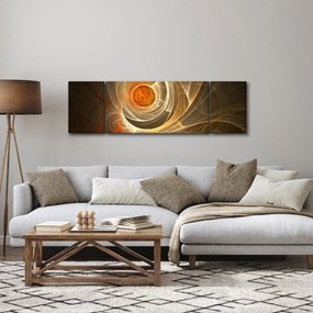Obraz abstrakcji (170x50 cm)