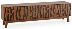 Brązowa szafka pod TV 180x50 cm Kantu – Marckeric