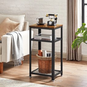 Wysoki stolik pomocniczy Salto 75 w stylu industrialnym