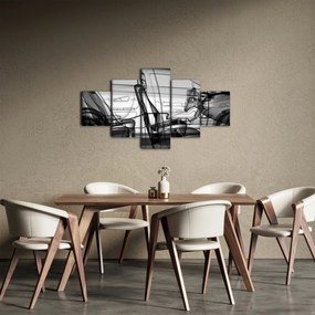 Obraz - Model samochodu 3D (125x70 cm)