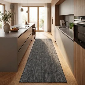 Dywan uniwersalny Mira czarny 80 cm x 250 cm