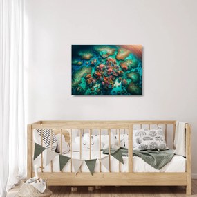 Obraz na szkle - Widok na morze (70x50 cm)
