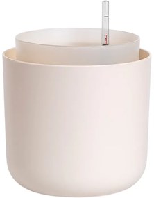 Plastia Doniczka samonawadniająca Tolita beżowy, śr. 19 cm, śred. 19 cm