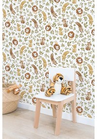 Tapeta dziecięca 10 m x 50 cm Jungle Trio – Lilipinso