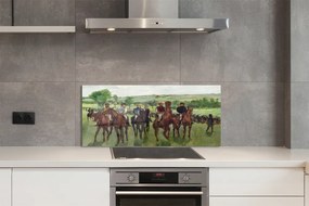 Panel nad Blat Kuchenny Jeźdźcy - Edgar Degas