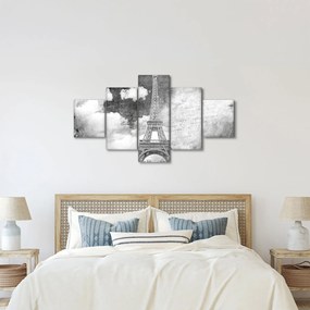 Obraz - Vintage pocztówka miasta N⁰3 (125x70 cm)