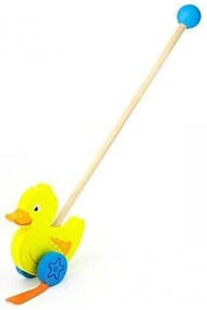 Viga toys drewniany pchacz kaczuszka