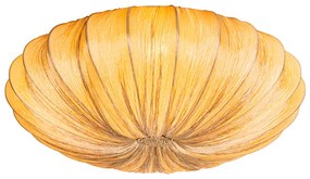 Designerska lampa sufitowa beżowa 60 cm 5-świateł - Plu