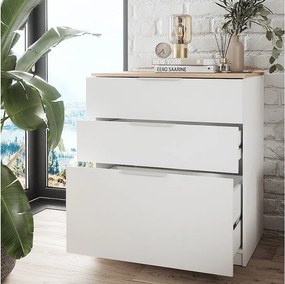 Kredens biały/sonoma 50x80x90 betti