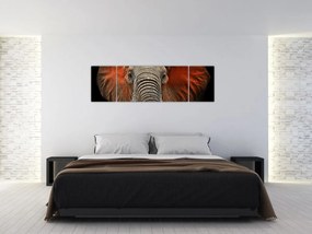Obraz - Słonie z Tsavo (170x50 cm)