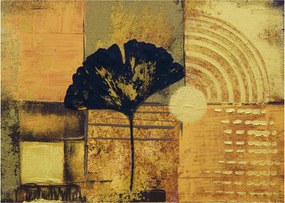 Obraz - Liść miłorzębu (70x50 cm)