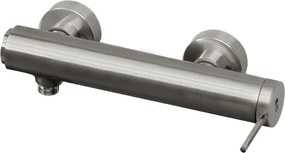 Luisa mieszacz prysznicowy mechaniczny szczotkowanej stali nierdzewnej - Essebagno