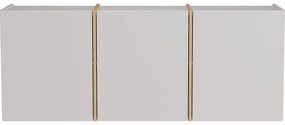 Kremowa szafka pod przedpokoju 138x55x29 cm Libbiano – Germania