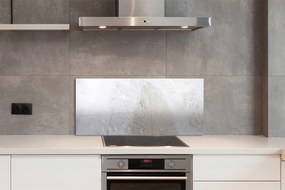 Szklany Panel Dmuchawiec i Rosa w Abstrakcji