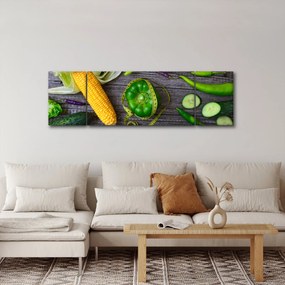 Obraz z warzywami (170x50 cm)