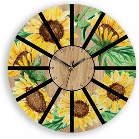 Zegar na ścianę nowoczesny do salonu sypialni cichy kuchenny efektowny loft