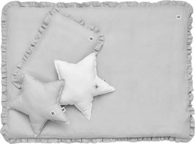 Bellamy Lniana poduszka dekoracyjna STAR STONE GRAY