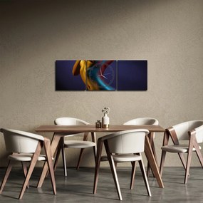 Obraz - Akt kobiecy (z zegarem) (90x30 cm)