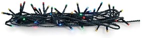 Zielona girlanda świetlna LED Markslöjd Sken Multi, 80 lampek, dł. 13 m