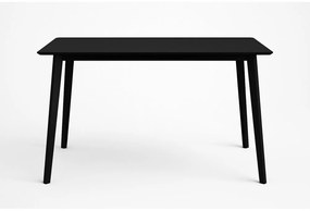 Stół z czarnym blatem 70x120 cm Vojens – House Nordic