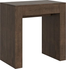 Konsola rozkładana 78x47/299 cm Allin Orzech wewnętrzne przedłużenia