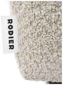 Beżowy fotel z materiału bouclé Belle – Rodier