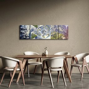 Obraz - Figura geometryczna (170x50 cm)