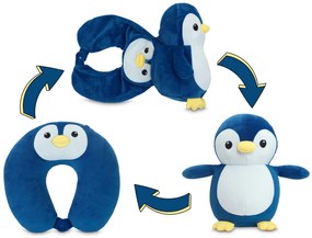 Pingwin Poduszka Podróżna dla Dzieci