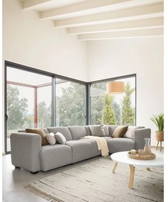 Biały stolik Kave Home Solid, ø 90 cm